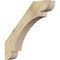 Ekena Millwork 6"W x 34"D x 34"H Olympic Rough Sawn Knee Brace, Douglas Fir BRC06X34X34OLY00RDF - alternate 1